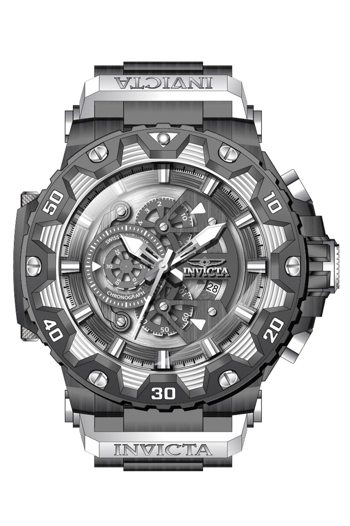 Parts for Invicta Specialty Zager Exclusive Men 35211