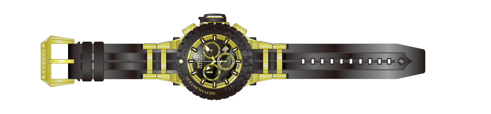 Band for Invicta Sea Hunter Men 41006