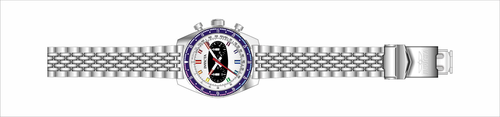 Band for Invicta Speedway Men 43098