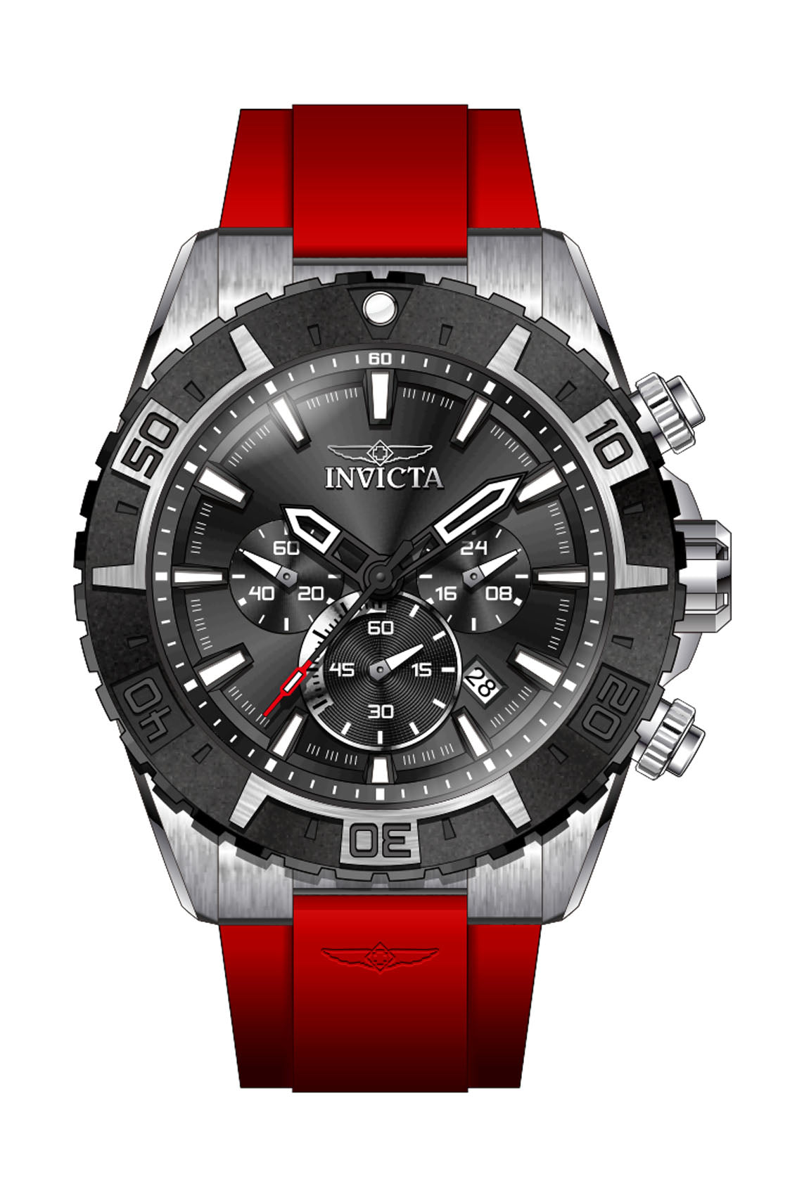 Band for Invicta Aviator Men 37631