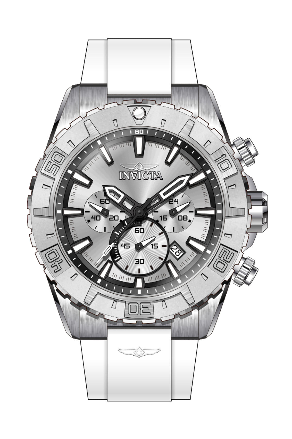 Band for Invicta Aviator Men 37634