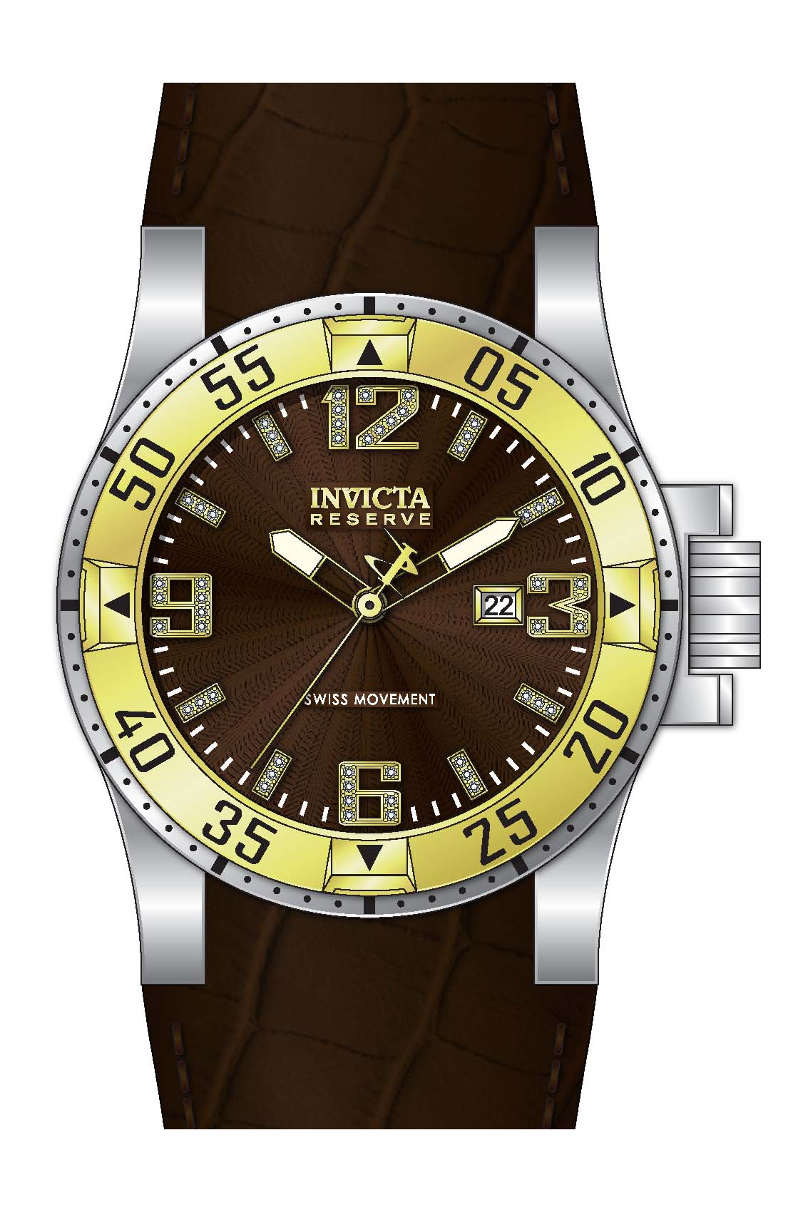 Invicta reserve excursion online watch