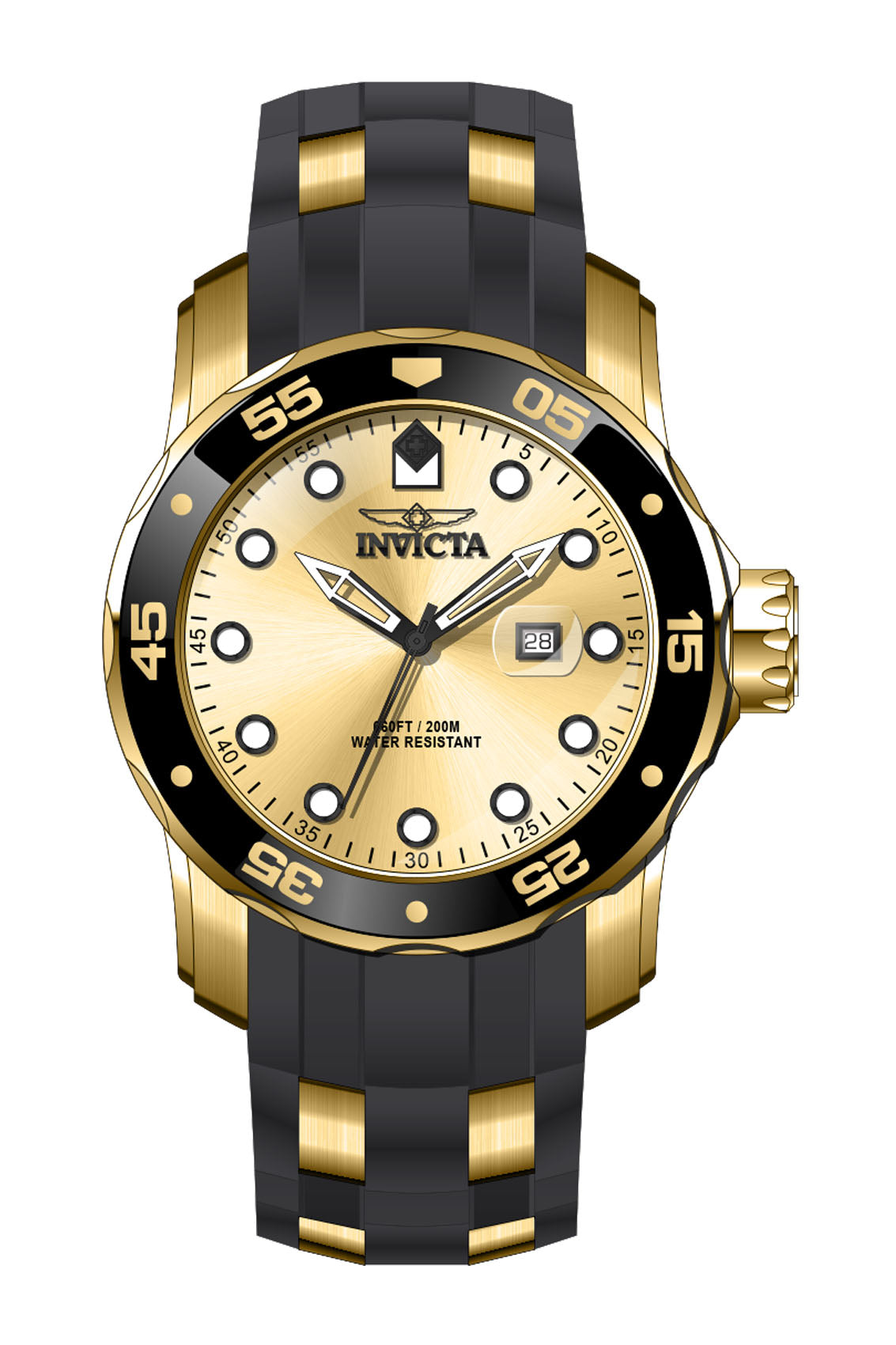 Band for Invicta Pro Diver Men 39412