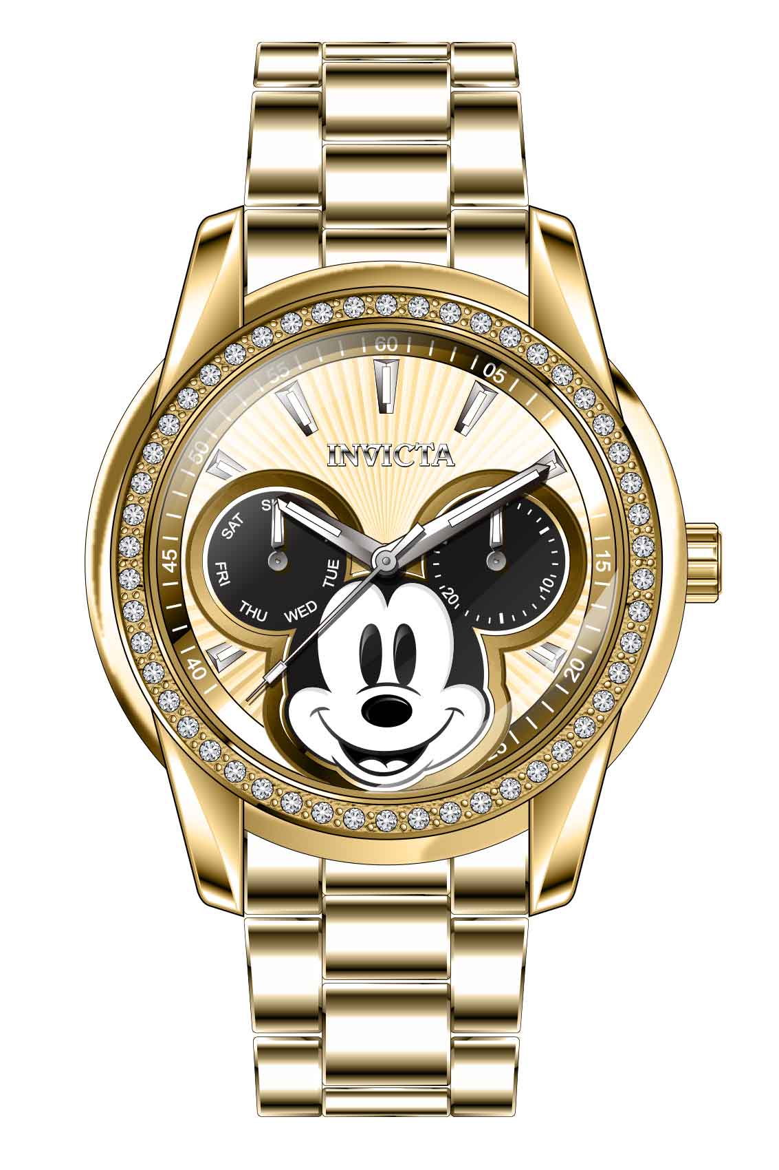Band for Invicta Disney Limited Edition Mickey Mouse Lady 37826
