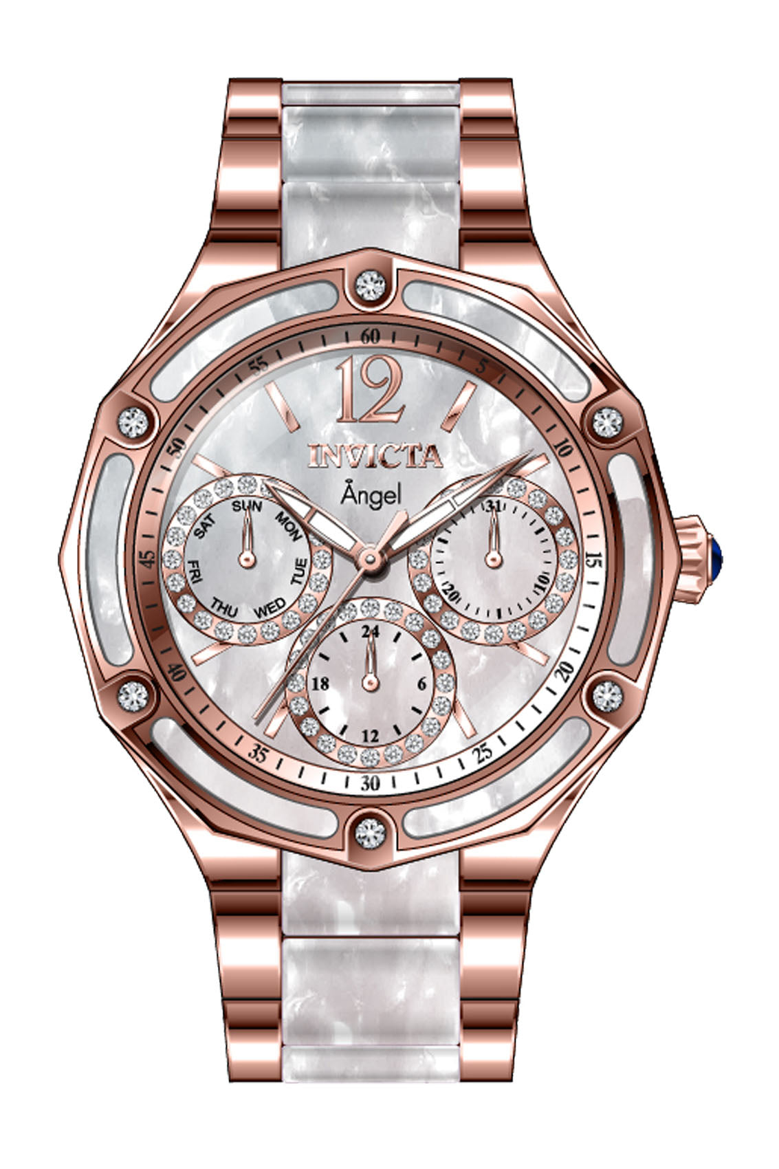 Band for Invicta Angel Lady 40387