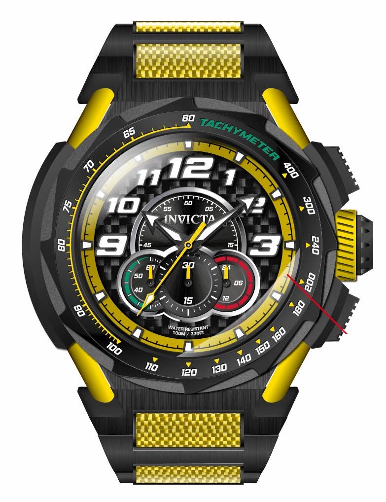 Band for Invicta S1 Rally Men 43784