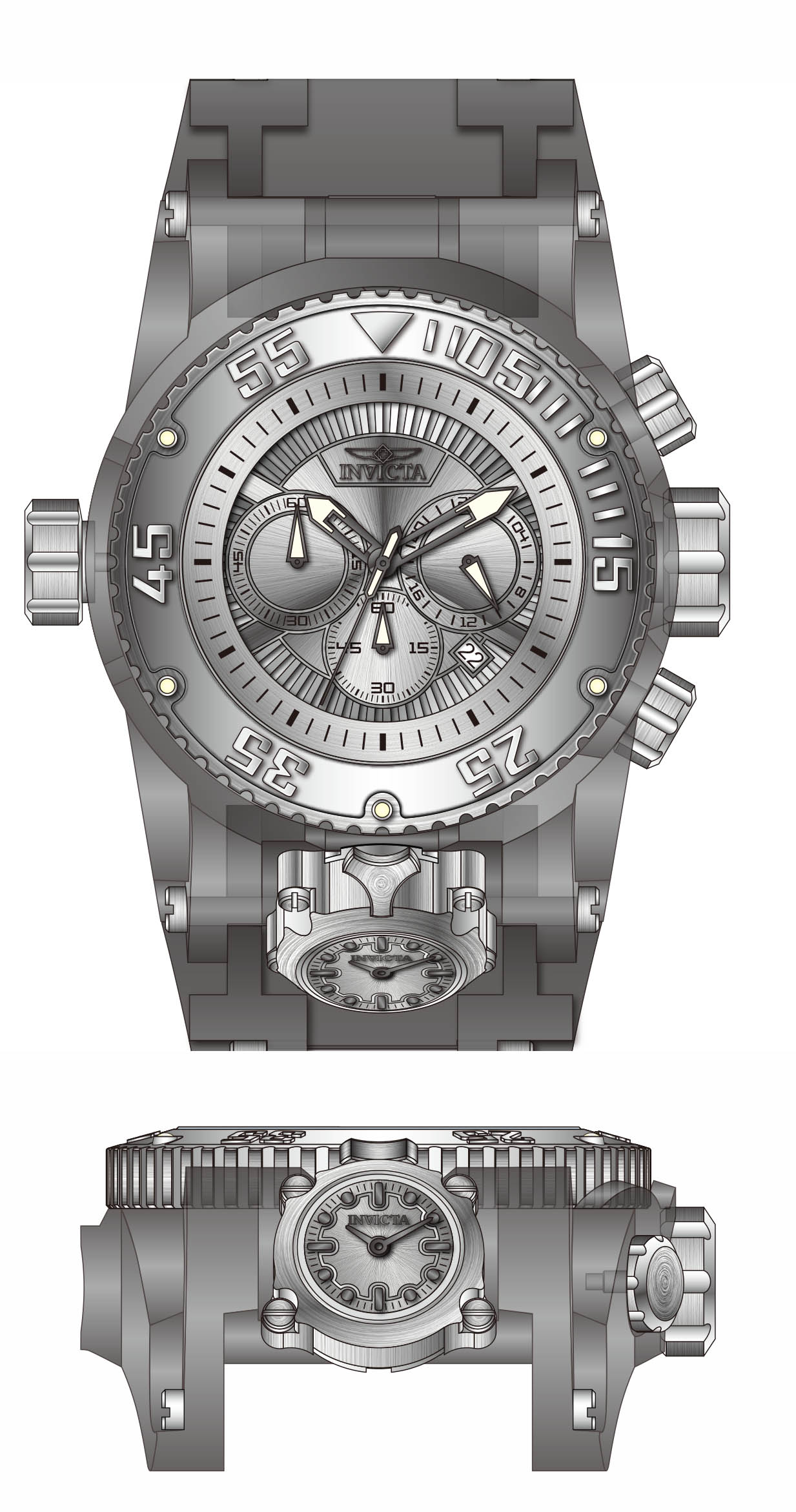 Invicta bolt sales zeus automatic