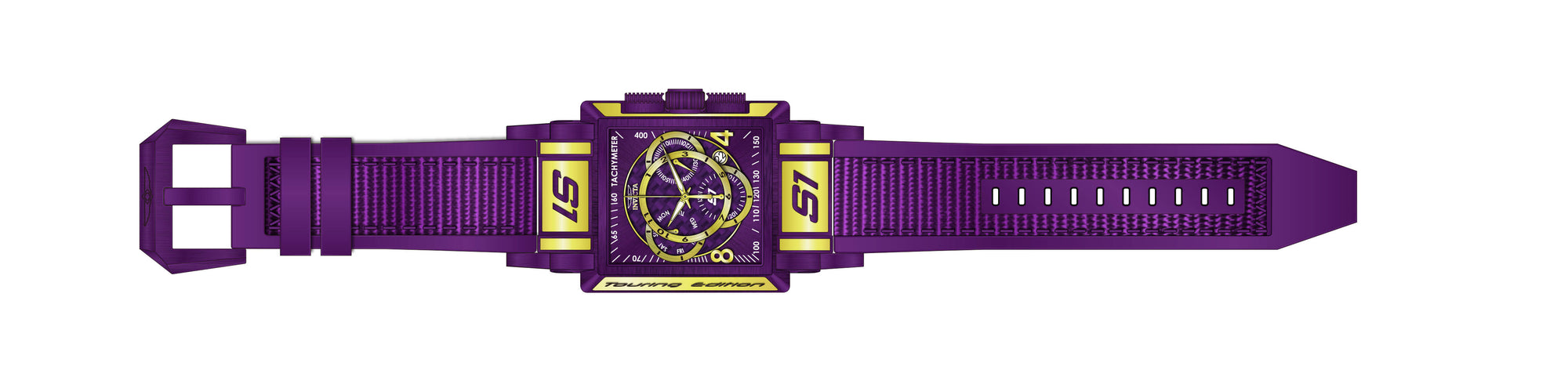 Band for Invicta S1 Rally Men Purple Label 43851