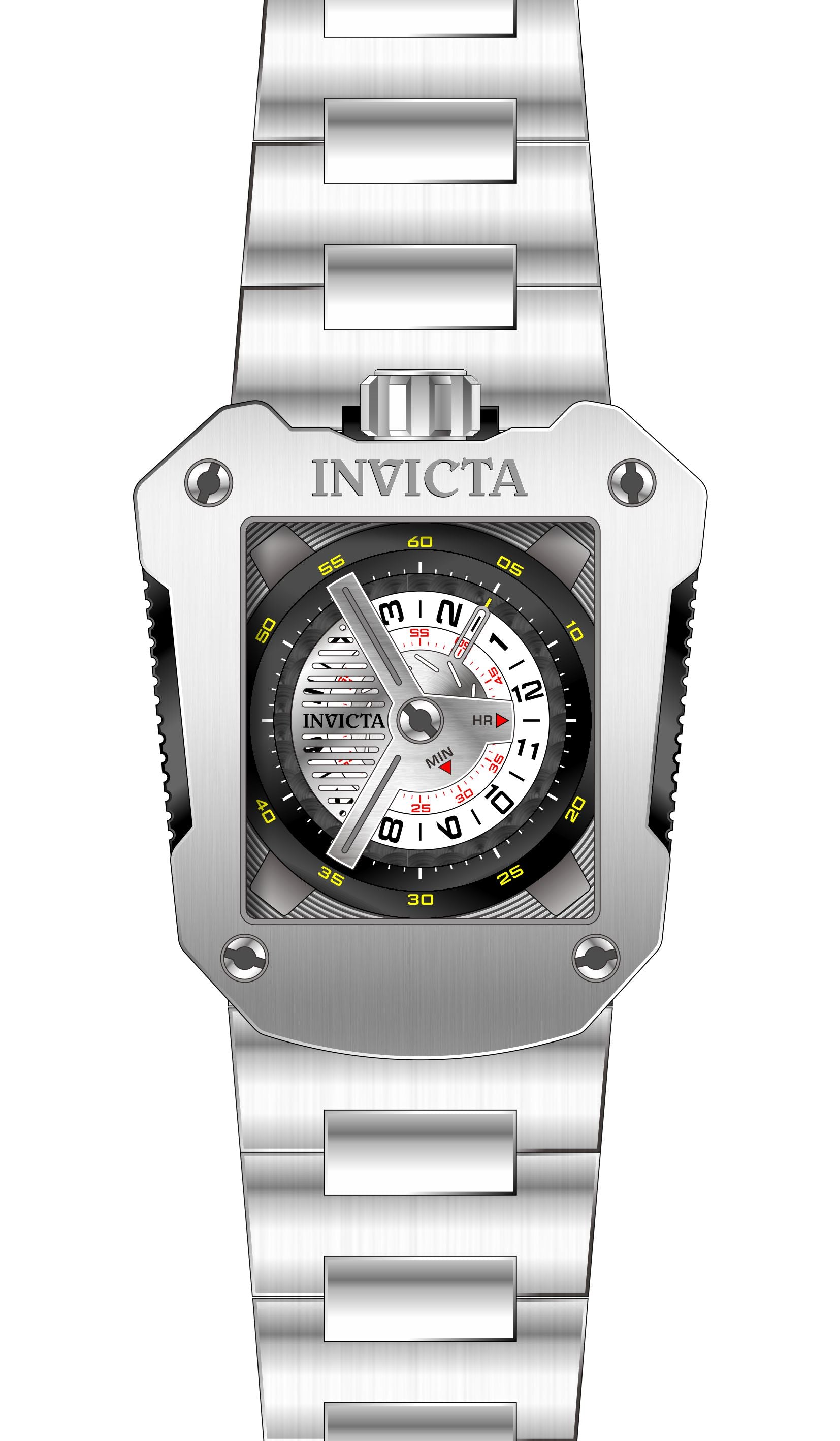 Band for Invicta S1 Rally Men 41653 - Invicta Watch Bands