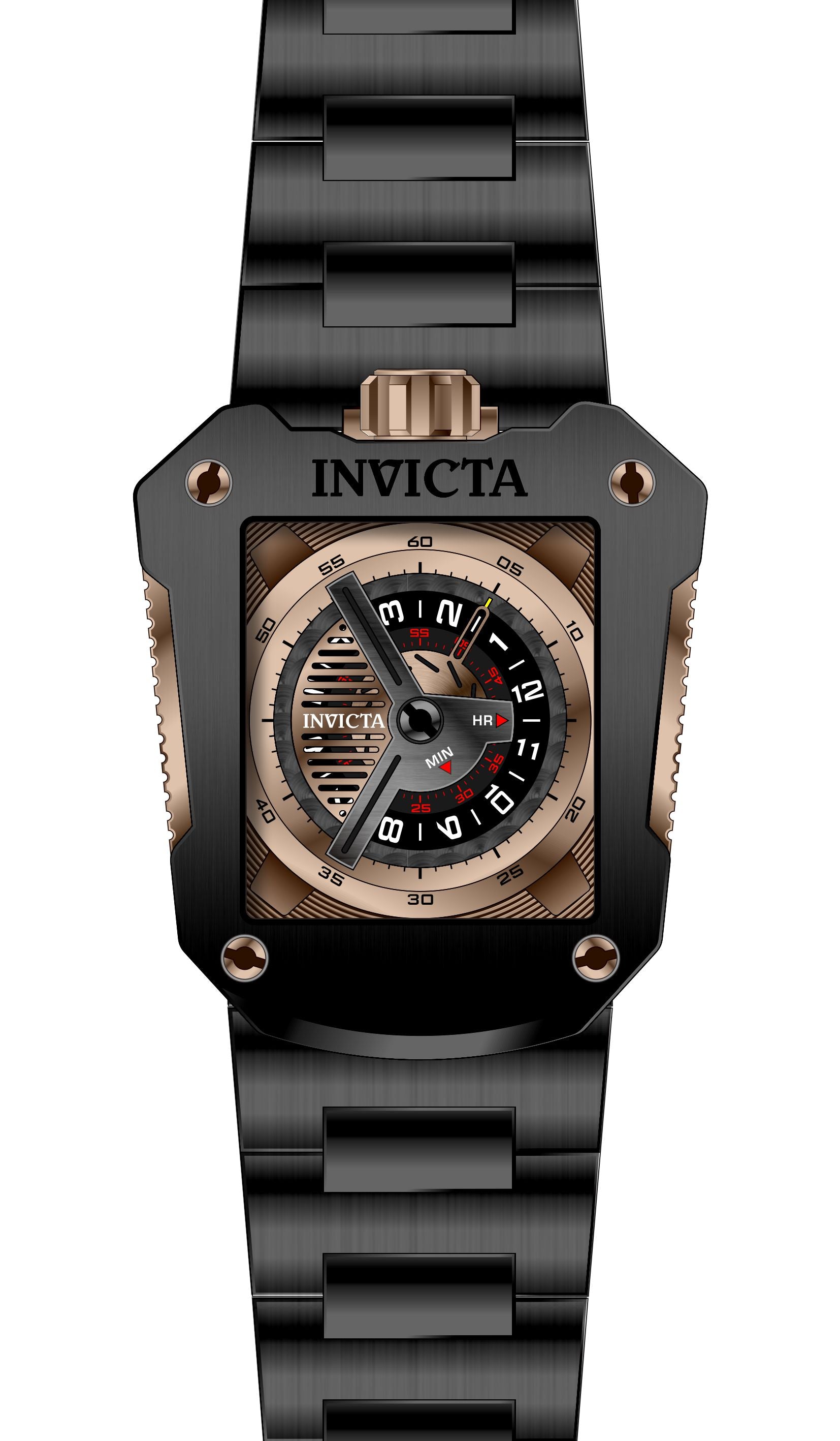 Band for Invicta S1 Rally Men 41658 - Invicta Watch Bands
