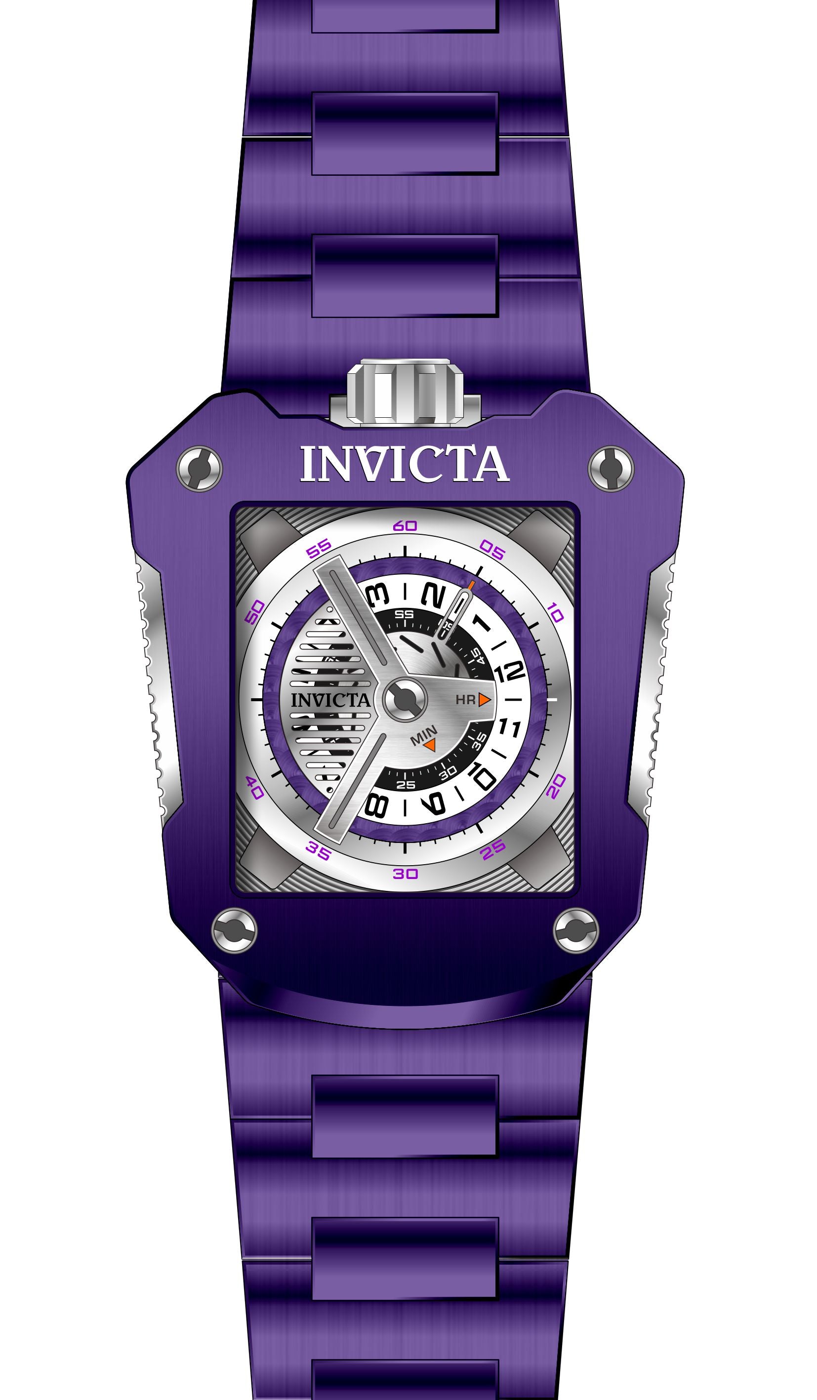 Band for Invicta S1 Rally Men 41658 - Invicta Watch Bands