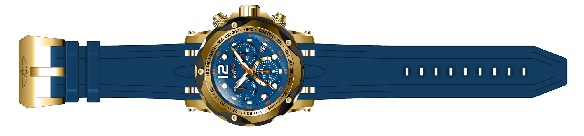 Band for Invicta Speedway LATAM Exclusive Men 40357