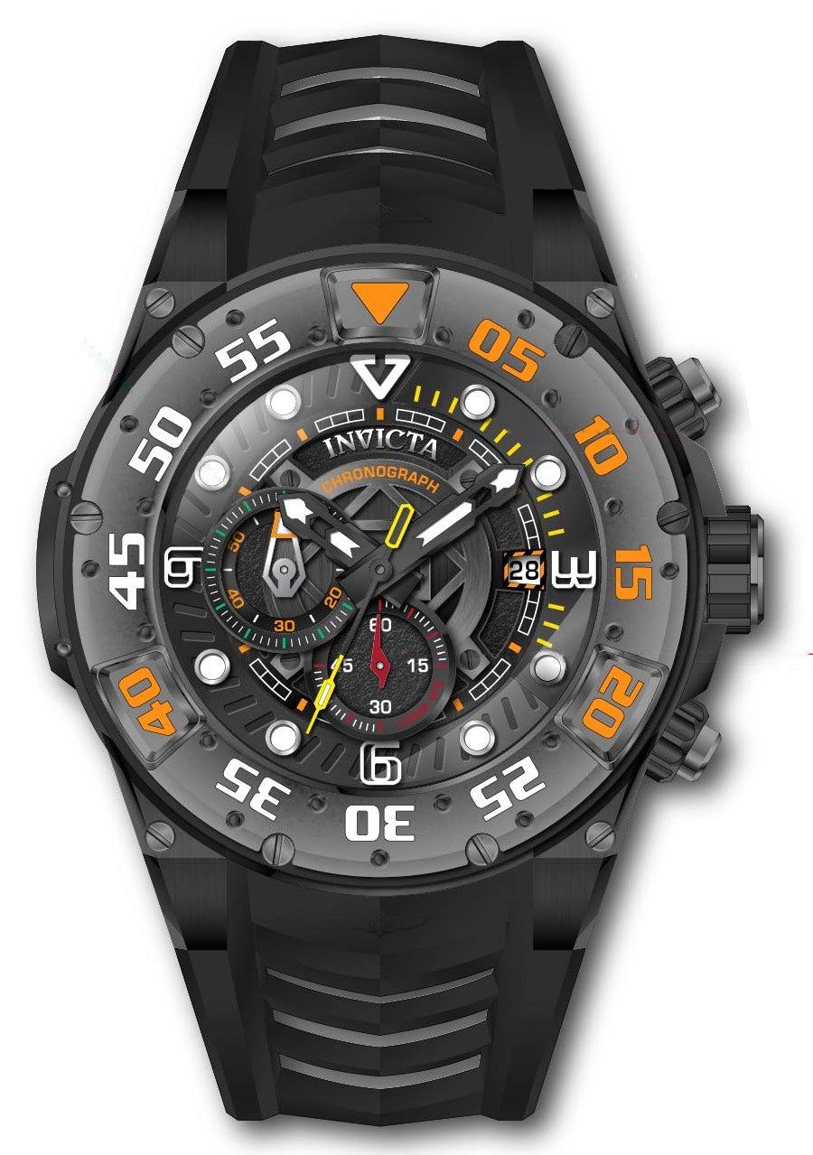 Band For Invicta S1 Rally  Men 45335