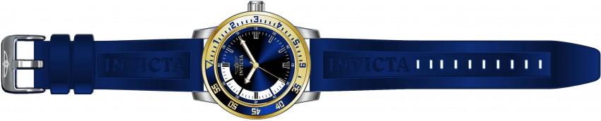 Invicta men's 12847 specialty stainless sales steel watch with blue band